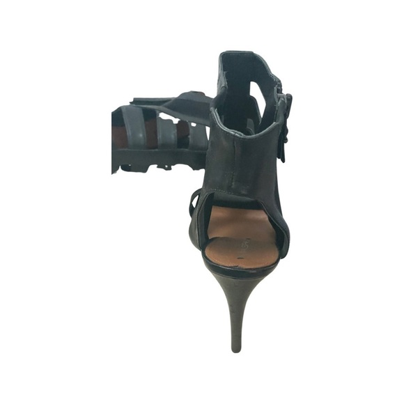 NWOT Via Spiga Gladiator Heel in Black Women’s U.S. Size 8.5 M. - Picture 9 of 16